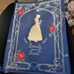 Beauty and the beast book purse